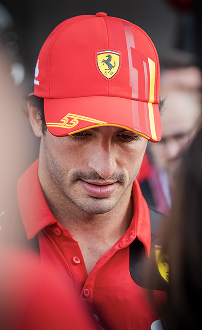 Carlos Sainz Ferrari Formule 1 — photographe événementiel Corporate Toulouse FRAME